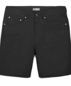 SHORT CHROME MADRONA 5 POCKET BLACK