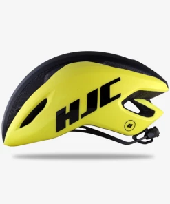 CASQUE HJC VALECO YELLOW/BLACK