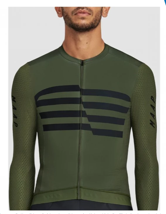 MAILLOT MAAP EMBLEM PRO HEX LS - LIGHT OLIVE 4 MAILLOT MAAP EMBLEM PRO HEX LS - LIGHT OLIVE – Image 2