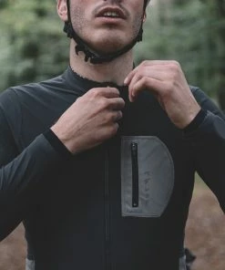 MAILLOT PEDALED ODYSSEY LONG SLEEVE RAVEN 8 MAILLOT PEDALED ODYSSEY LONG SLEEVE RAVEN -Vélo Boutique adventure winter long sleeve cycling jersey raven odyssey pedaled