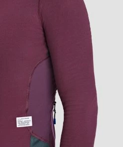 MAILLOT MAAP ALT ROAD LS JERSEY BURGUNDY -Vélo Boutique alt roadlsjersey burgundy pdp additional images 02 desktop