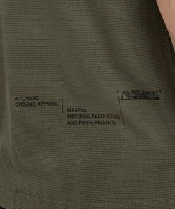 TEE SHIRT MAAP ALT ROAD OLIVE 12 TEE SHIRT MAAP ALT ROAD OLIVE -Vélo Boutique alt roadtee olive pdp additional images 02 desktop