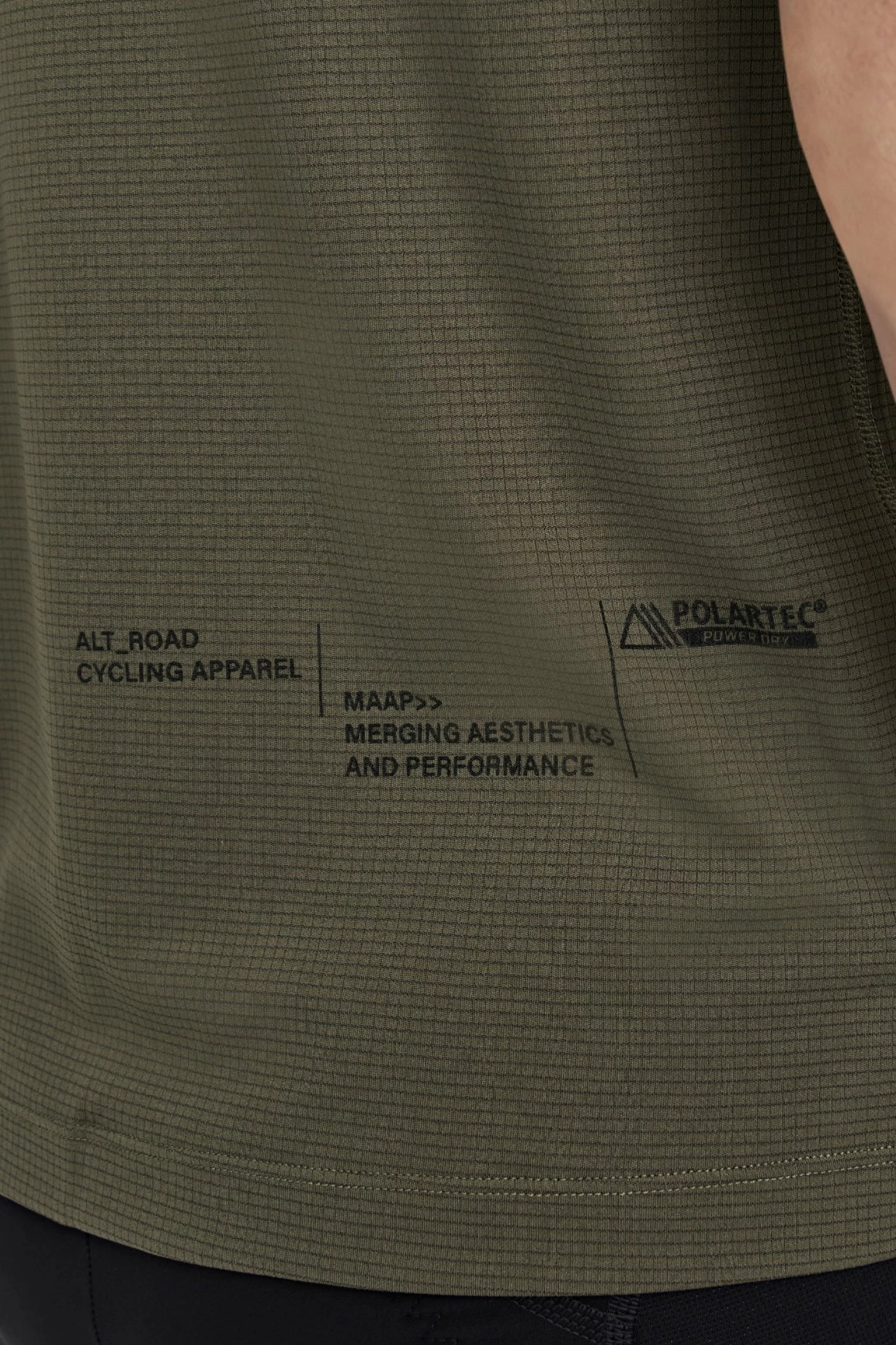TEE SHIRT MAAP ALT ROAD OLIVE 7 TEE SHIRT MAAP ALT ROAD OLIVE – Image 5