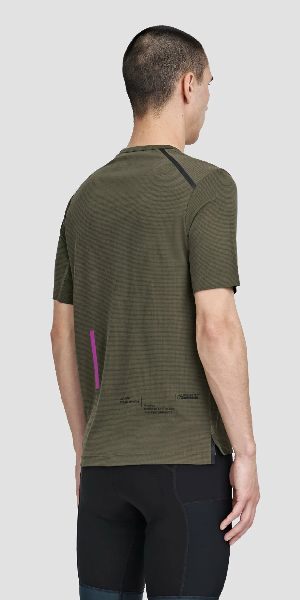 TEE SHIRT MAAP ALT ROAD OLIVE 5 TEE SHIRT MAAP ALT ROAD OLIVE – Image 3