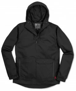 Veste CHROME Skyline Windcheater Anorak Black