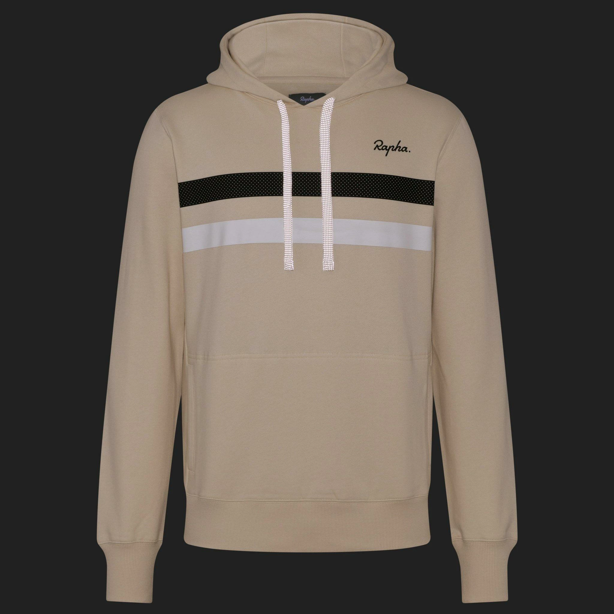SWEAT CAPUCHE RAPHA BREVET HOODIE BEIGE 5 SWEAT CAPUCHE RAPHA BREVET HOODIE BEIGE – Image 3