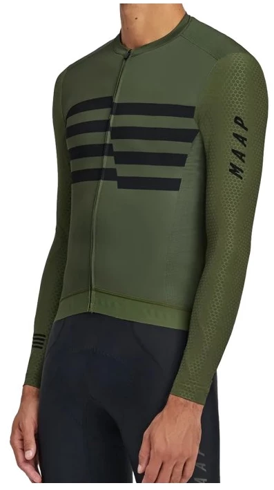 MAILLOT MAAP EMBLEM PRO HEX LS - LIGHT OLIVE 5 MAILLOT MAAP EMBLEM PRO HEX LS - LIGHT OLIVE – Image 3