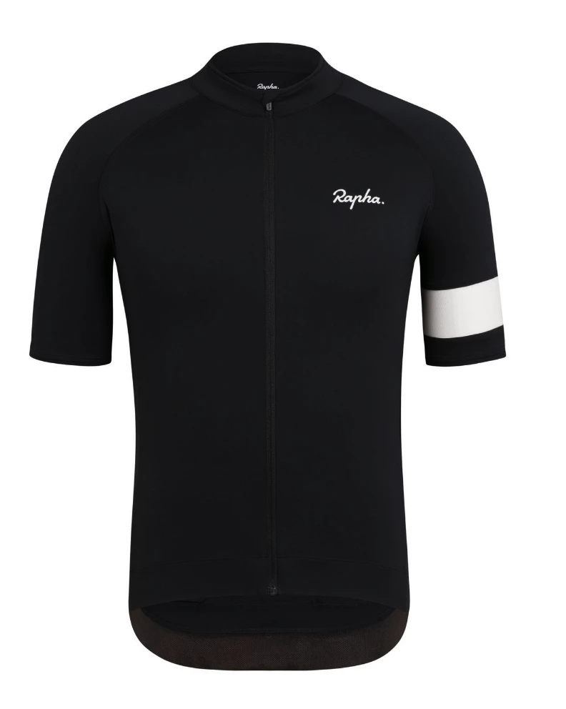 MAILLOT RAPHA CORE JERSEY NOIR 3 MAILLOT RAPHA CORE JERSEY NOIR