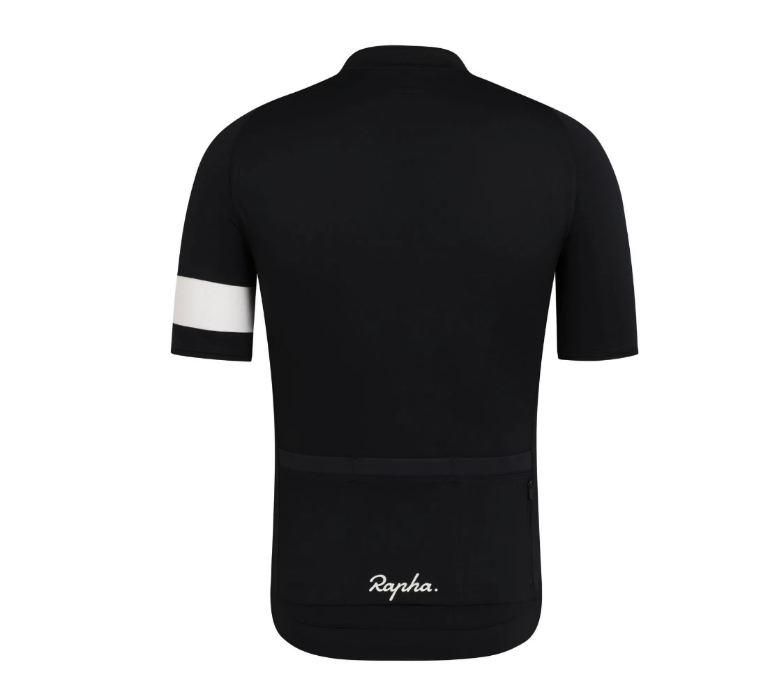 MAILLOT RAPHA CORE JERSEY NOIR 5 MAILLOT RAPHA CORE JERSEY NOIR – Image 3
