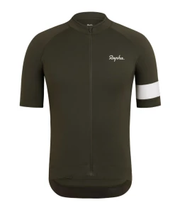 MAILLOT RAPHA CORE JERSEY DARK GREEN