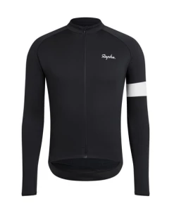 MAILLOT RAPHA CORE JERSEY LONG SLEEVE BLACK