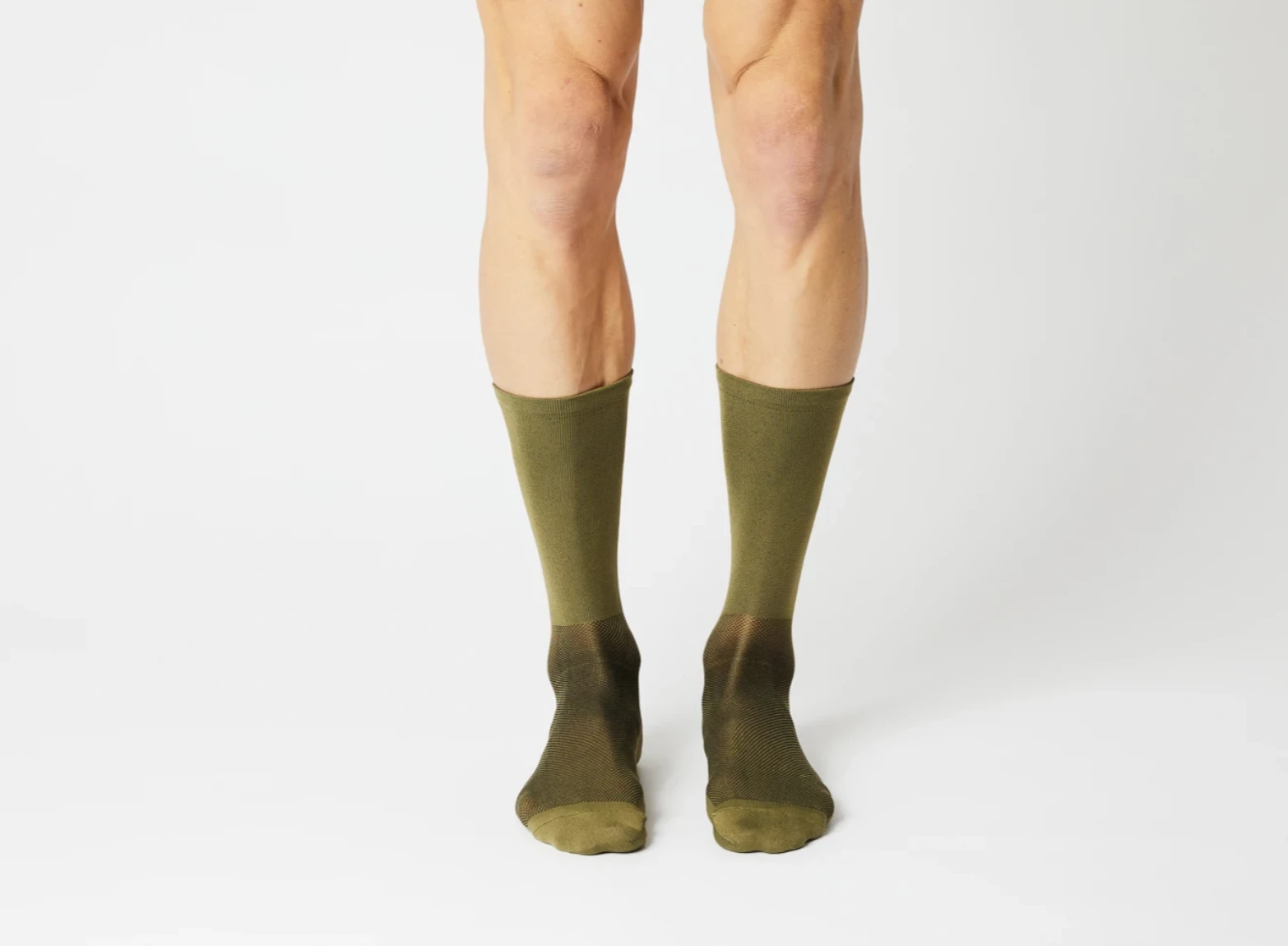 CHAUSSETTES FINGERSCROSSED CLASSIC OLIVE 4 CHAUSSETTES FINGERSCROSSED CLASSIC OLIVE – Image 2