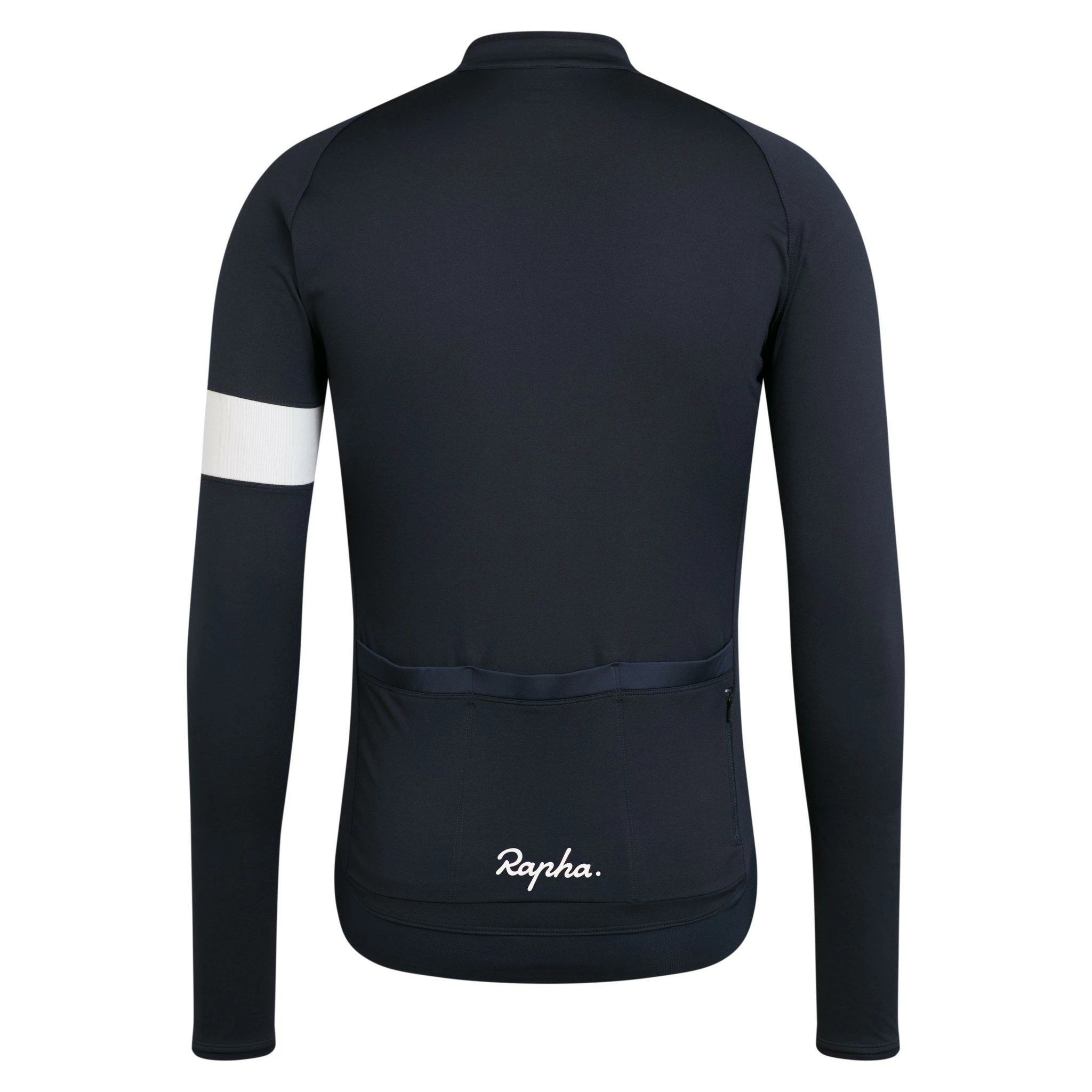 MAILLOT RAPHA CORE JERSEY LONG SLEEVE DARK NAVY 4 MAILLOT RAPHA CORE JERSEY LONG SLEEVE DARK NAVY – Image 2