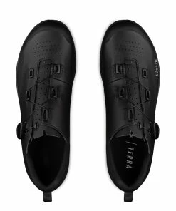 SHOES FIZIK TERRA ATLAS BLACK BLACK 12 SHOES FIZIK TERRA ATLAS BLACK BLACK -Vélo Boutique fizik terra atlas 2 gravel confortable black shoes 2 1