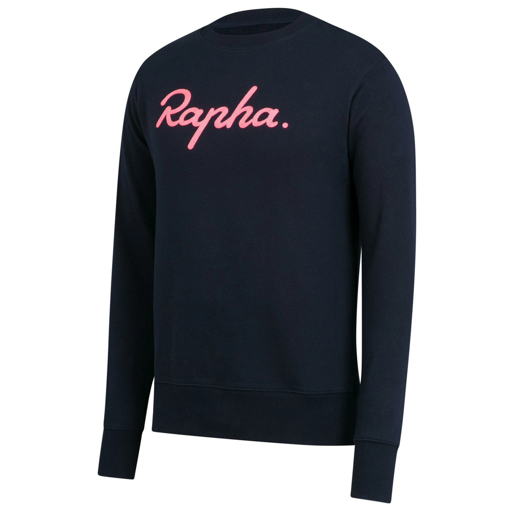 SWEAT CREW RAPHA LOGO BLEU MARINE 4 SWEAT CREW RAPHA LOGO BLEU MARINE – Image 2