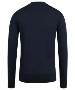 SWEAT CREW RAPHA LOGO BLEU MARINE 7 SWEAT CREW RAPHA LOGO BLEU MARINE -Vélo Boutique lsw01xx dnp product h119 03