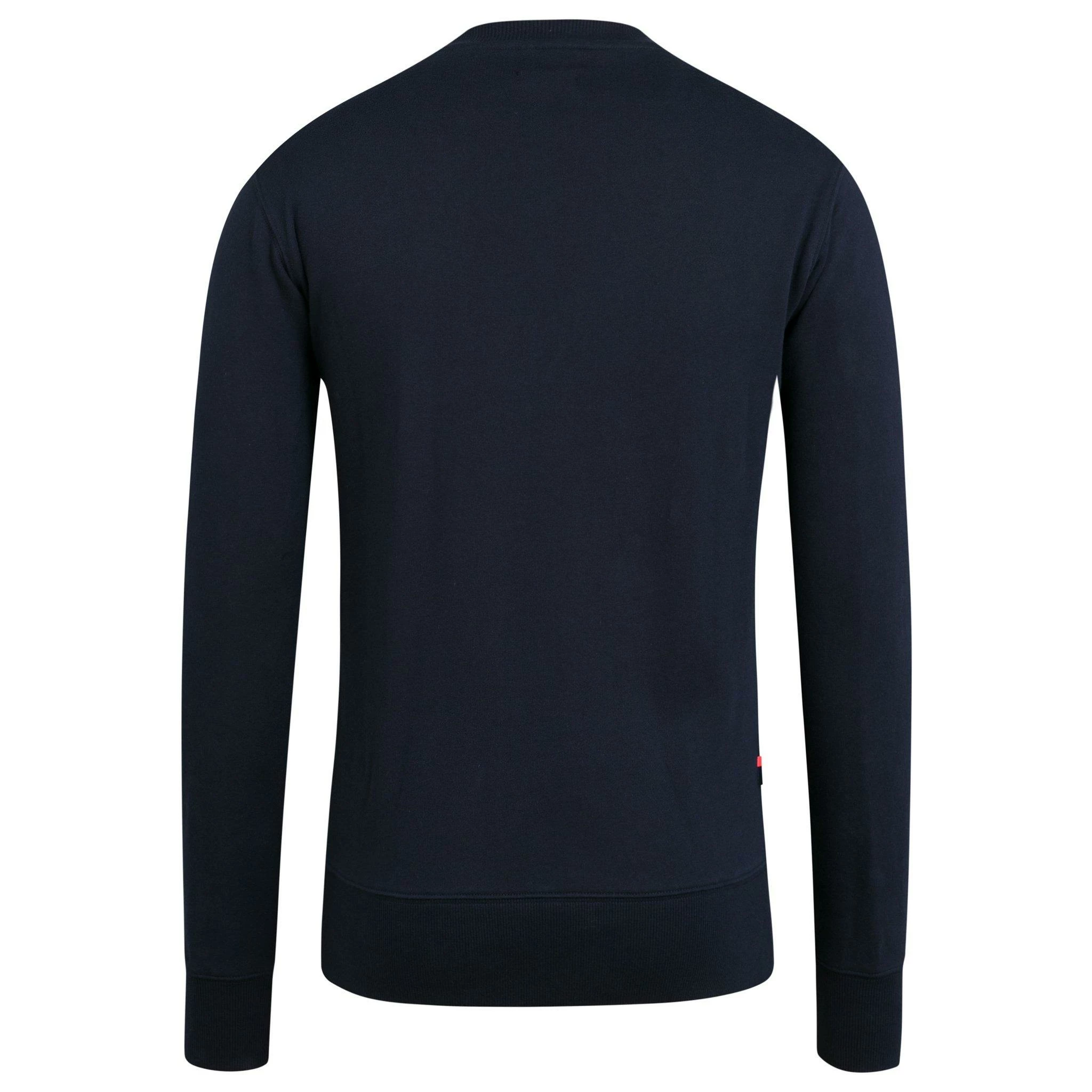 SWEAT CREW RAPHA LOGO BLEU MARINE 5 SWEAT CREW RAPHA LOGO BLEU MARINE – Image 3
