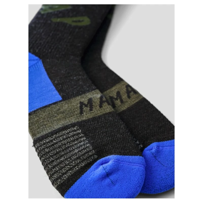 CHAUSSETTES MAAP ALT ROAD MERINO LT BLACK/BLUE 4 CHAUSSETTES MAAP ALT ROAD MERINO LT BLACK/BLUE – Image 2