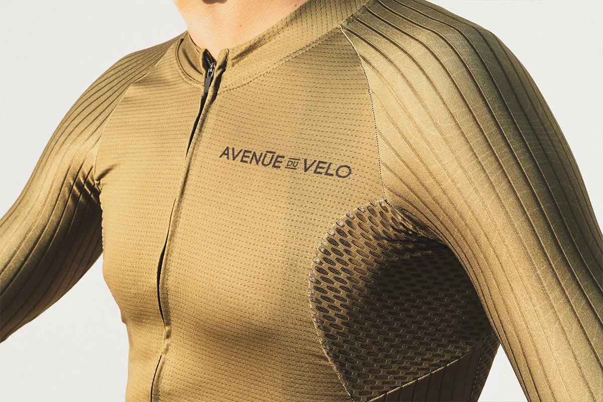 Maillot AVENUE DU VELO Hard Day Brave Khaki 5 Maillot AVENUE DU VELO Hard Day Brave Khaki – Image 3
