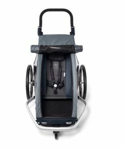 Croozer VAAYA 1 GRAPHITE BLUE 23 Croozer VAAYA 1 GRAPHITE BLUE -Vélo Boutique remorque croozer vaaya 1 graphite blue 10