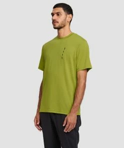 TEE SHIRT MAAP SHIFT GREEN FERN 9 TEE SHIRT MAAP SHIFT GREEN FERN -Vélo Boutique shift dry tee fern pdp hero 01 desktop