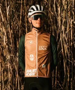 LANUITNOIRE GILET LA NUIT NOIRE ZOROARK MIXTE CAMEL