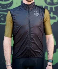 Gilet AVENUE DU VELO Windflex Black