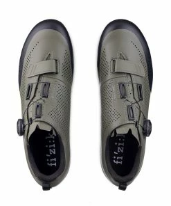SHOES FIZIK TERRA X5 MILITARY GREEN -Vélo Boutique x5 terra m green tangy top